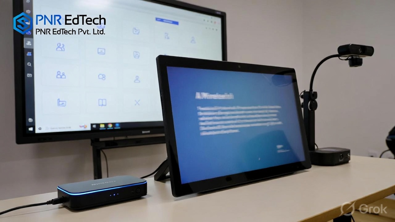 BenQ Wireless Presentation System in Classroom