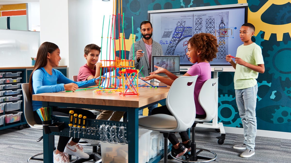 SMART Interactive Board in Classroom