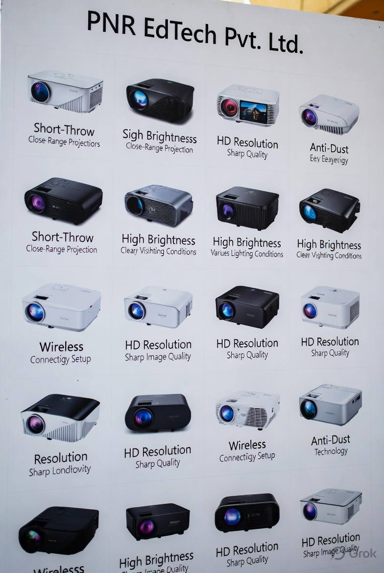 BenQ High-Brightness Projector in Smart Classroom